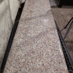 Marble Top Table Shelf