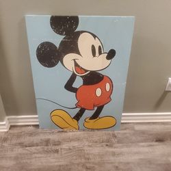 Mickey Mause painting