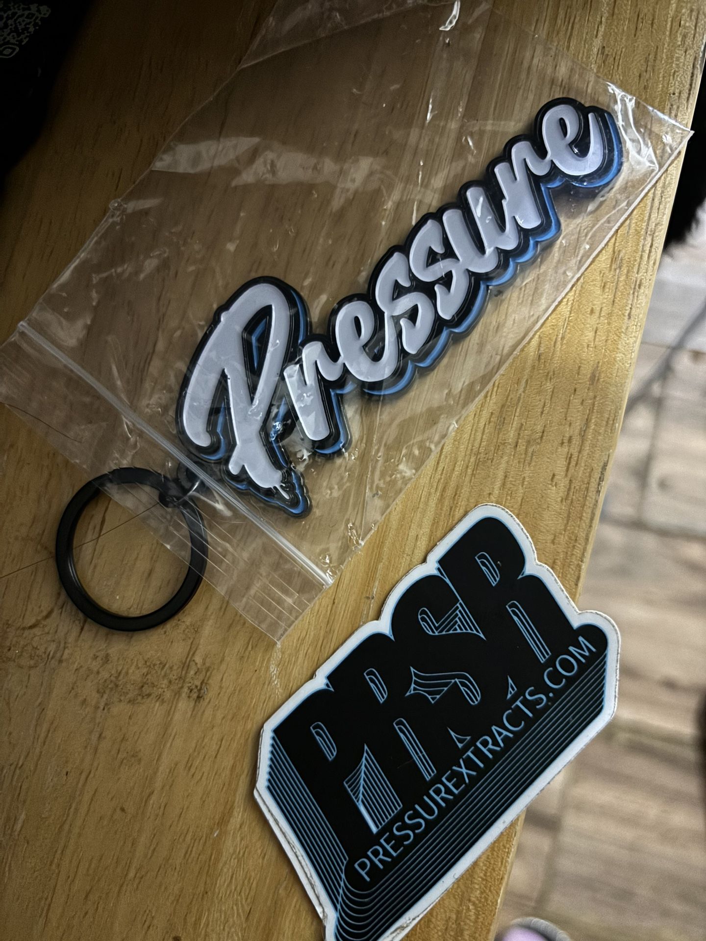 Pressure Keychain