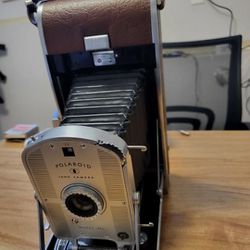 Vintage Polaroid Camera 95b With Case And Extras