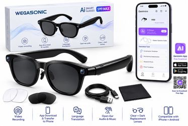 SMART AI RECORDING GLASSES (Sealed)