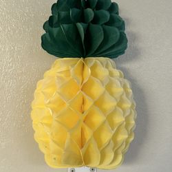 Hawaiian Style Party Favors And Happy Birthday Banner 