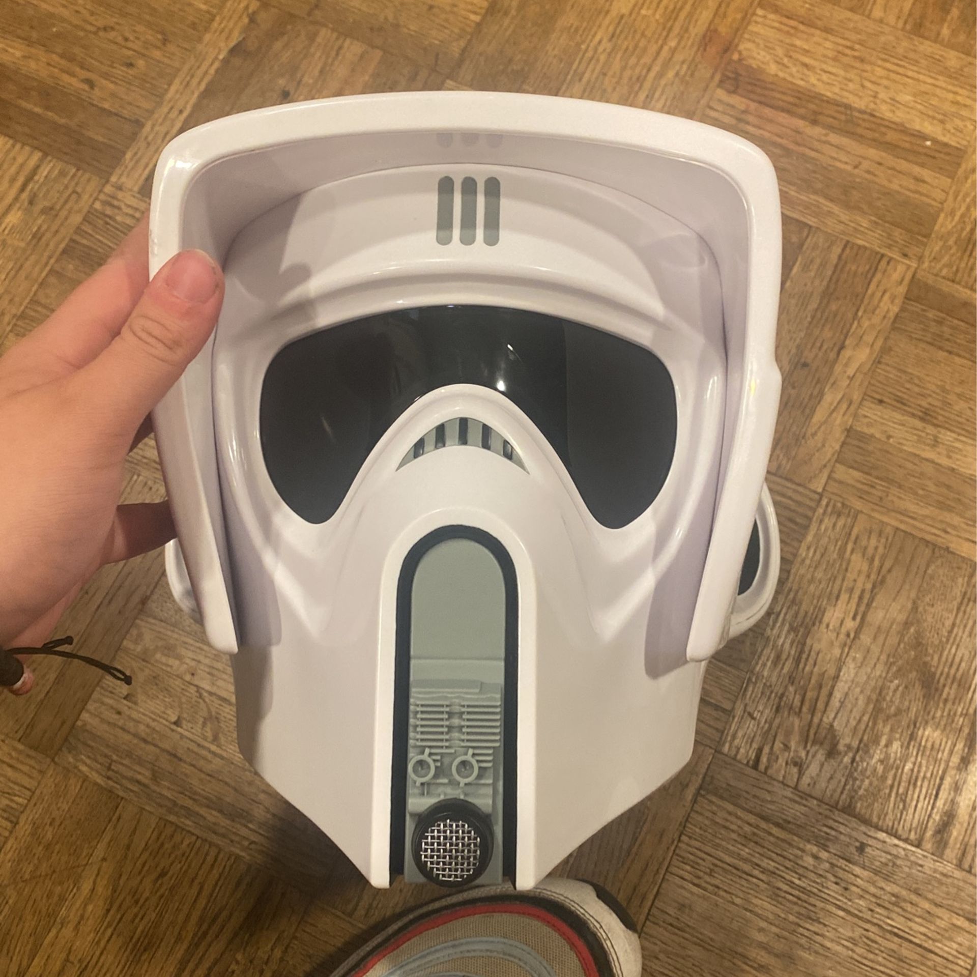 Black series sales scout trooper helmet
