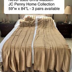 Chris Madden Curtains from JC Penny Home Collection, never used