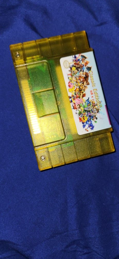$25 68 In 1 SUPER Nintendo Cartridge 