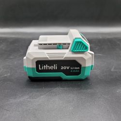 4.0Ah Lithium Ion Battery Pack for Litheli 20V Power Tools-A2B6-13