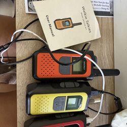 Walkie Talkie Radio Colors Kids