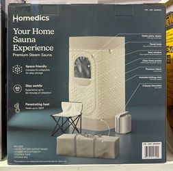 Homedics Premium Steam Sauna $199.99