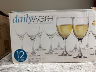 White wine goblets