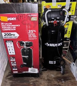 Compressor huski 20 GALONES 200 psi