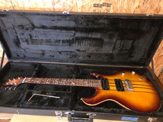 Iyv IP-300 TSB  neck through electric guitar