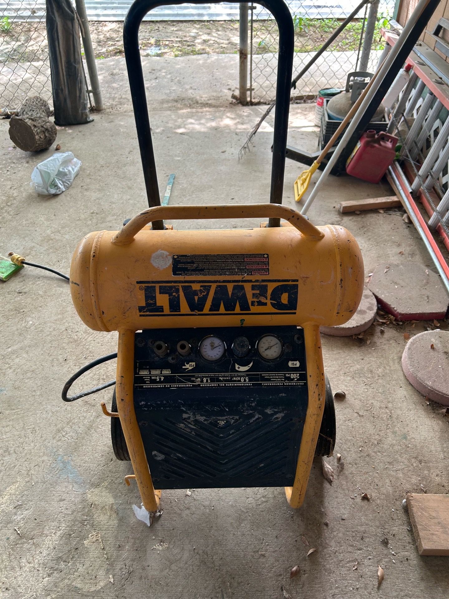 Dewalt air compressor