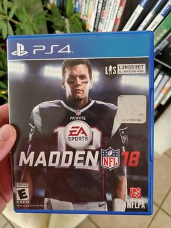 PS4 MADDEN NFL FOOTBALL 2018