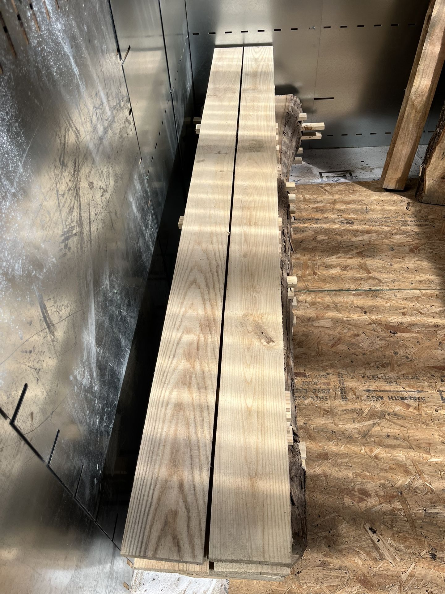 Kiln dried - Ash planks