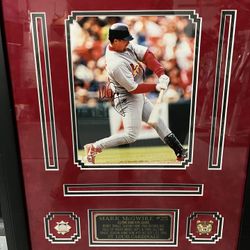 Mark McGuire Home Run Champ Signed and Certified 