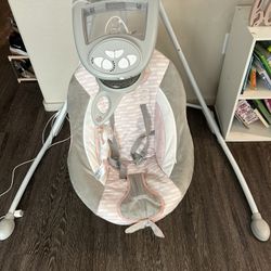 Ingenuity girls pink swing