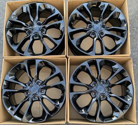 20” Dodge Durango factory wheels rims gloss black new