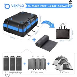 VEXPLO 16 Cubic Foot Capacity Soft Vehicle Storage