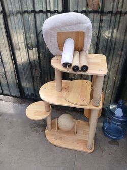 Cat posts and Tower