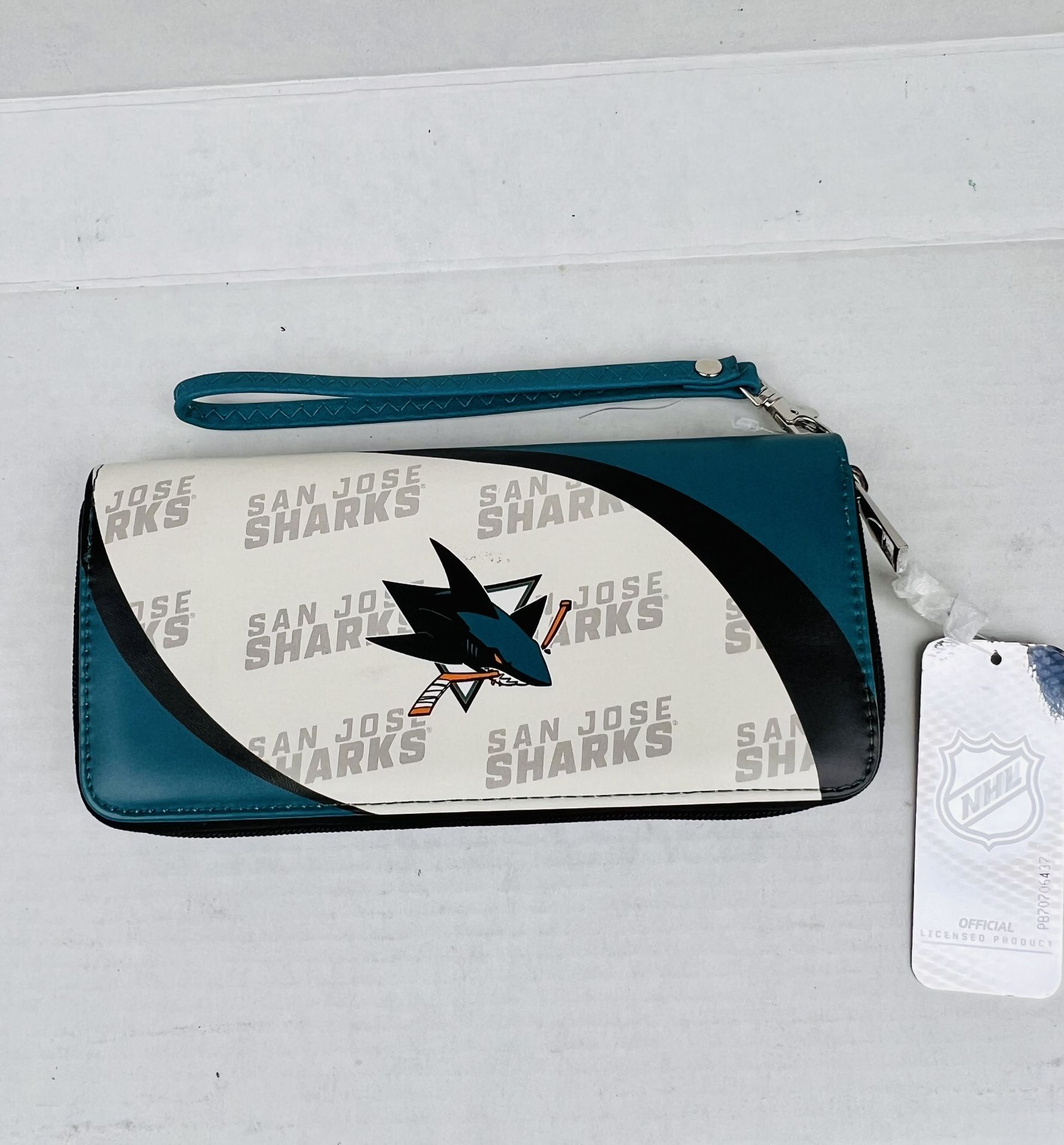 San Jose Sharks Clutch Wallet NWT 