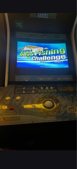 Sega Bass Fishing Challenge Arcade Cabinet