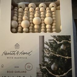 Bead Garland Christmas New In Box 