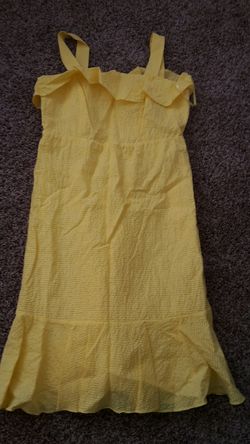 Cappagallo Yellow Dress Size 8/12 New