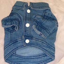 Dog Jean Jacket 