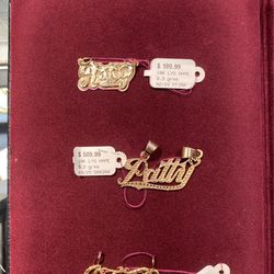 Name Plates 10k/14k