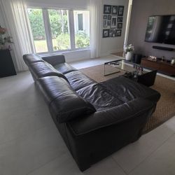 3set Leather sofa