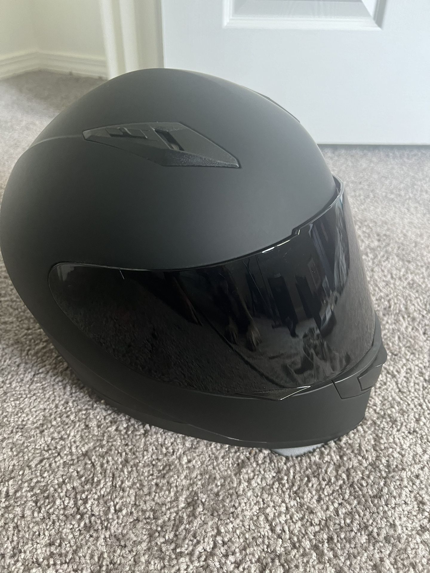 Motorcycle Helmet And Gloves