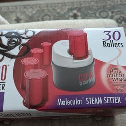 Brand New Caruso Steam Setter + 6 Larger Rollers