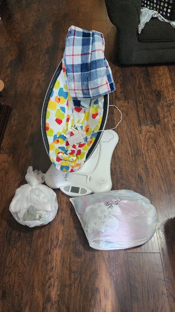 Baby Rocking Chair And Clothes And More