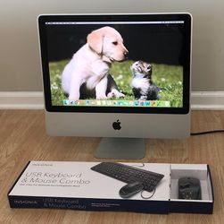 Apple IMac 20” 2009 4GB 160GB DDR3 / mouse and keyboard included fully functional
