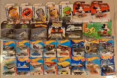 Hot Wheels 1/64 Scale Diecast Cars