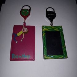 Rick And Morty Badge Holders 
