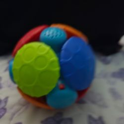 Colorful Textured Sensory Ball Toy vibrates