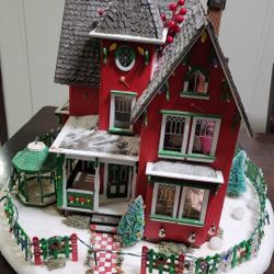 Chrismas And Halloween House