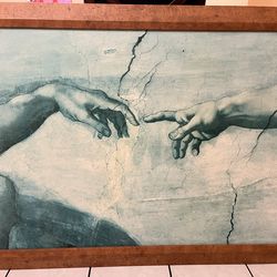 Creation of Adam picture