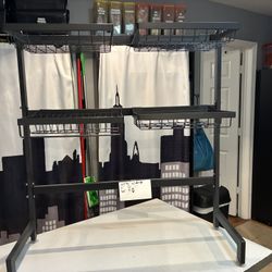 Black Metal Over The Sink Drying Rack
