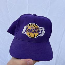 Vintage Los Angeles LA Lakers SnapBack Hat Cap