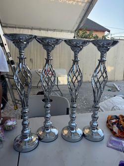 Silver Centerpieces