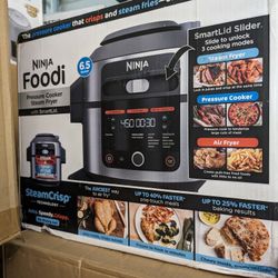 Ninja Foodie Pressure Cooker Steam Fryer New 