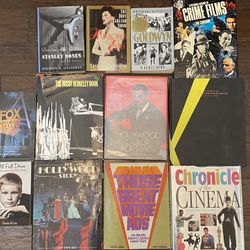 11 Movie Film Book Lot. Crime,20th Century, Actors 