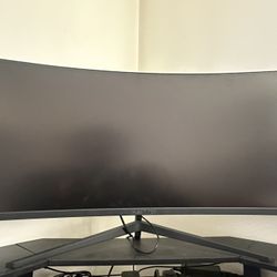 Sceptre 34-Inch Curved Ultrawide WQHD Monitor 3440 x 1440 R1500 up to 165Hz DisplayPort x2 99% sRGB 1ms Picture by Picture, Machine Black 2023 (C345B-