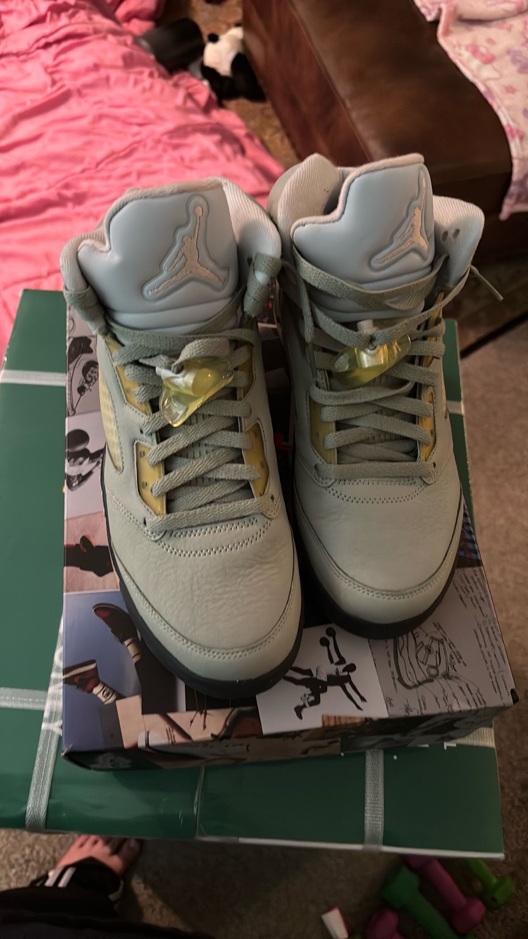 Jordan 5 Jade horizon (mens 9)