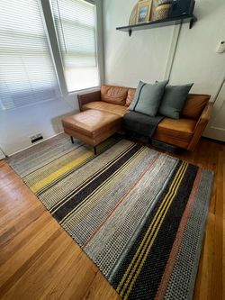 Striped rug