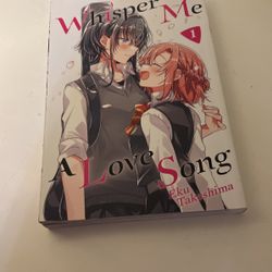 anime Manga Whisper Me A Love Song 