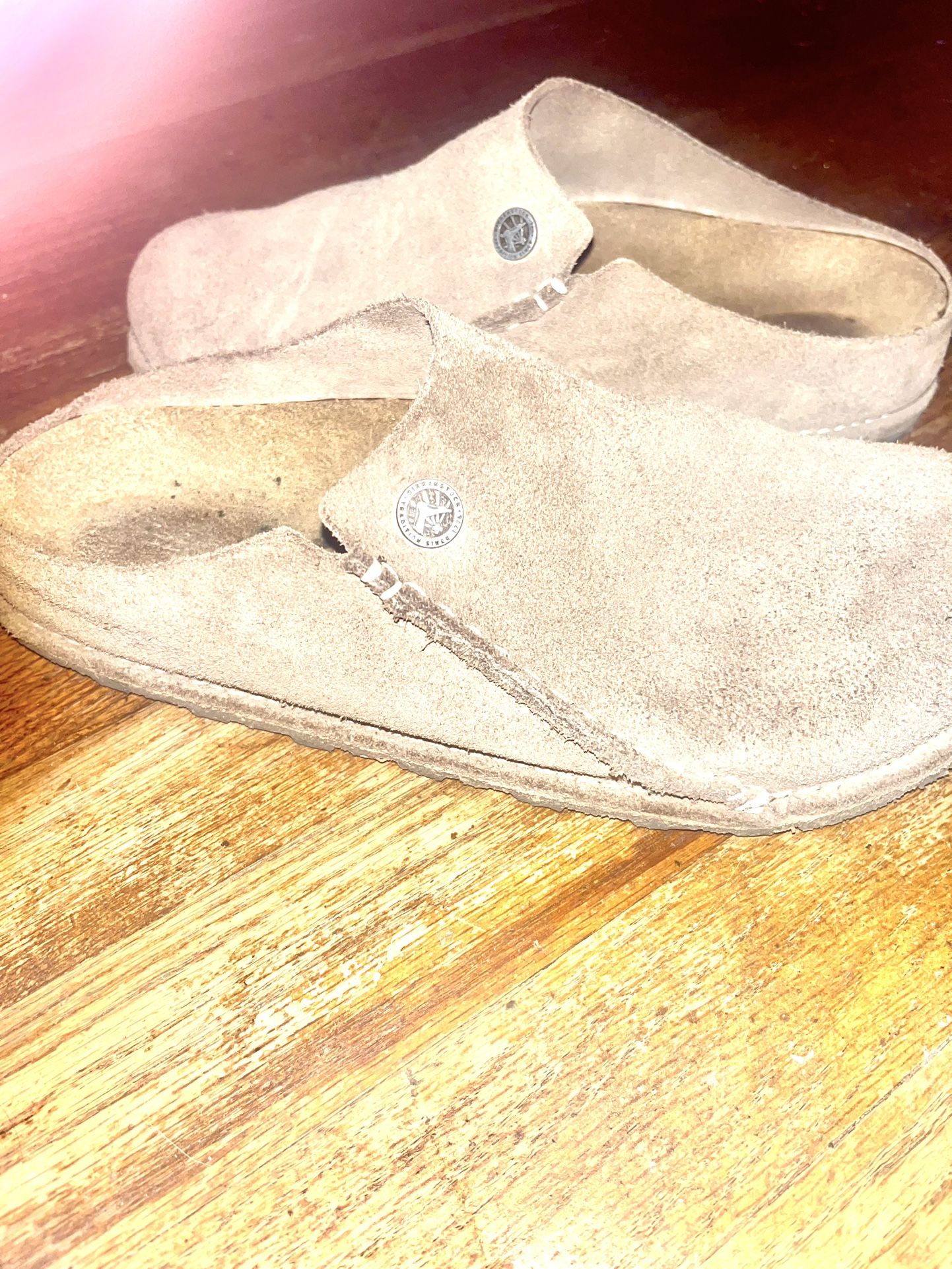 Birkenstock Boston soft suede clog