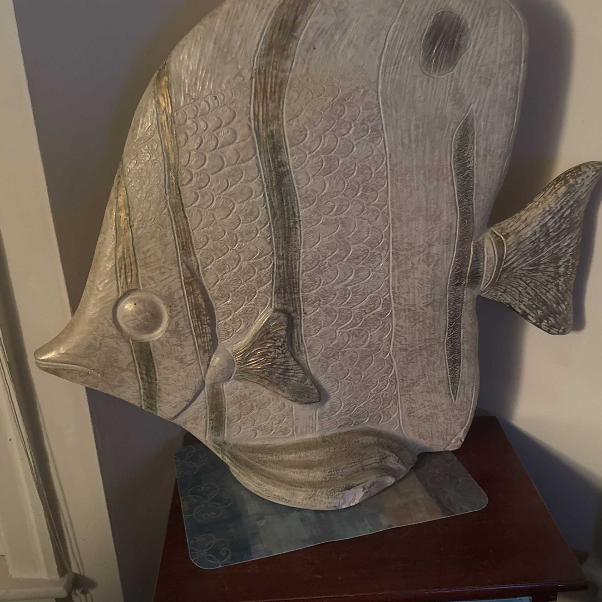 Big Heavy Ceramic Fish